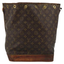 LOUIS VUITTON Monogram Noe Shoulder Bag M42224 LV Auth 67941-2