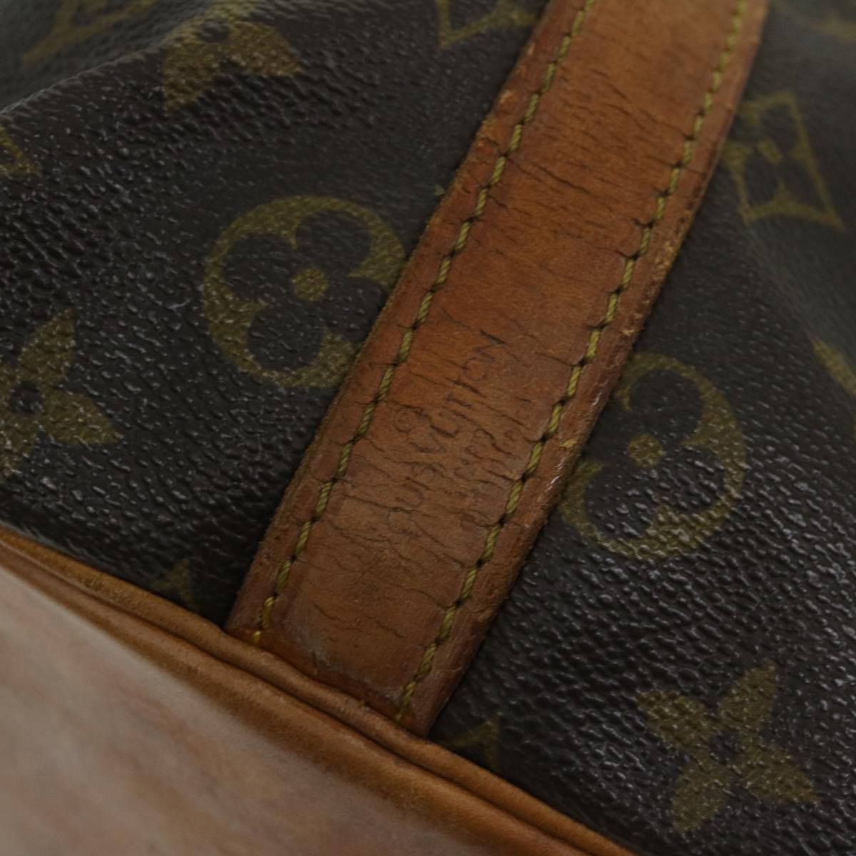 LOUIS VUITTON Monogram Petit Noe Shoulder Bag M42226 LV Auth 67945