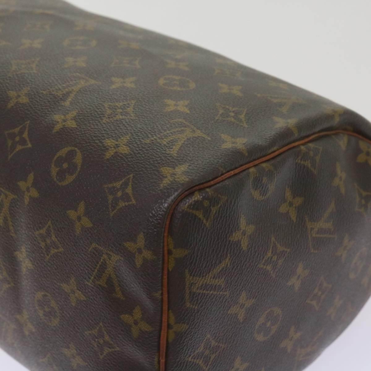 LOUIS VUITTON Monogram Speedy 30 Hand Bag M41526 LV Auth 67946