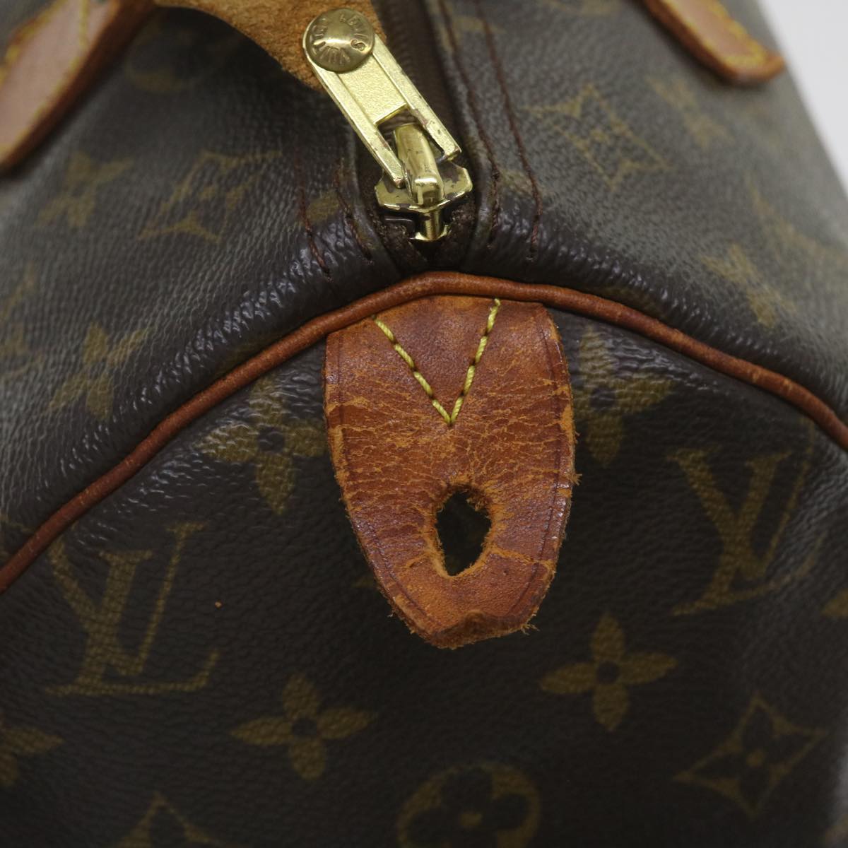 LOUIS VUITTON Monogram Speedy 30 Hand Bag M41526 LV Auth 67946