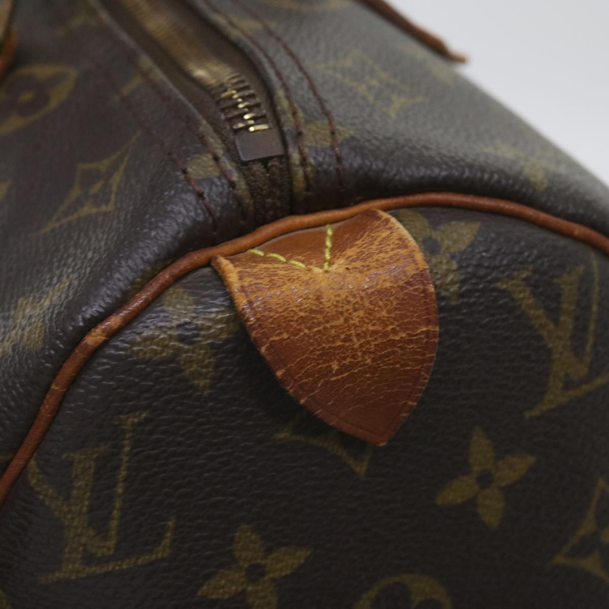 LOUIS VUITTON Monogram Speedy 30 Hand Bag M41526 LV Auth 67946