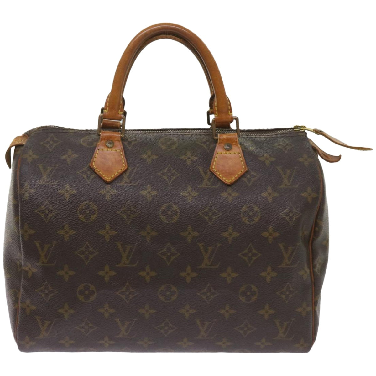 LOUIS VUITTON Monogram Speedy 30 Hand Bag M41526 LV Auth 67946