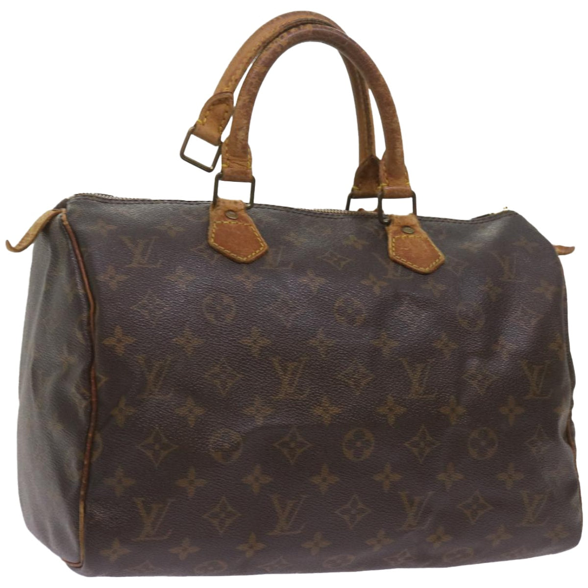 LOUIS VUITTON Monogram Speedy 30 Hand Bag M41526 LV Auth 67947