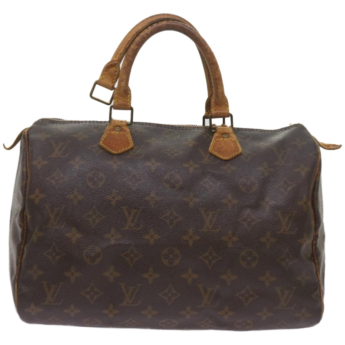 LOUIS VUITTON Monogram Speedy 30 Hand Bag M41526 LV Auth 67947