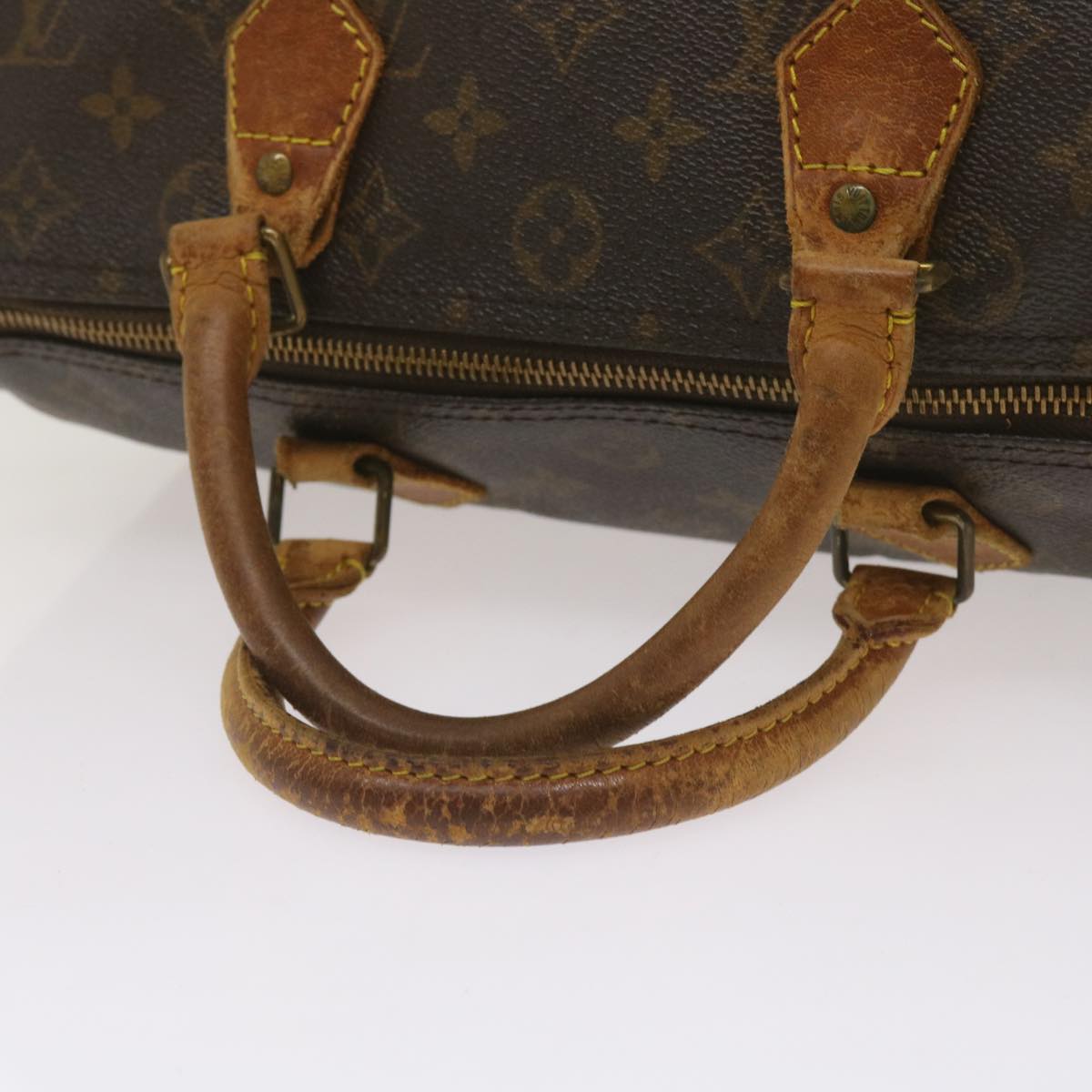 LOUIS VUITTON Monogram Speedy 30 Hand Bag M41526 LV Auth 67947