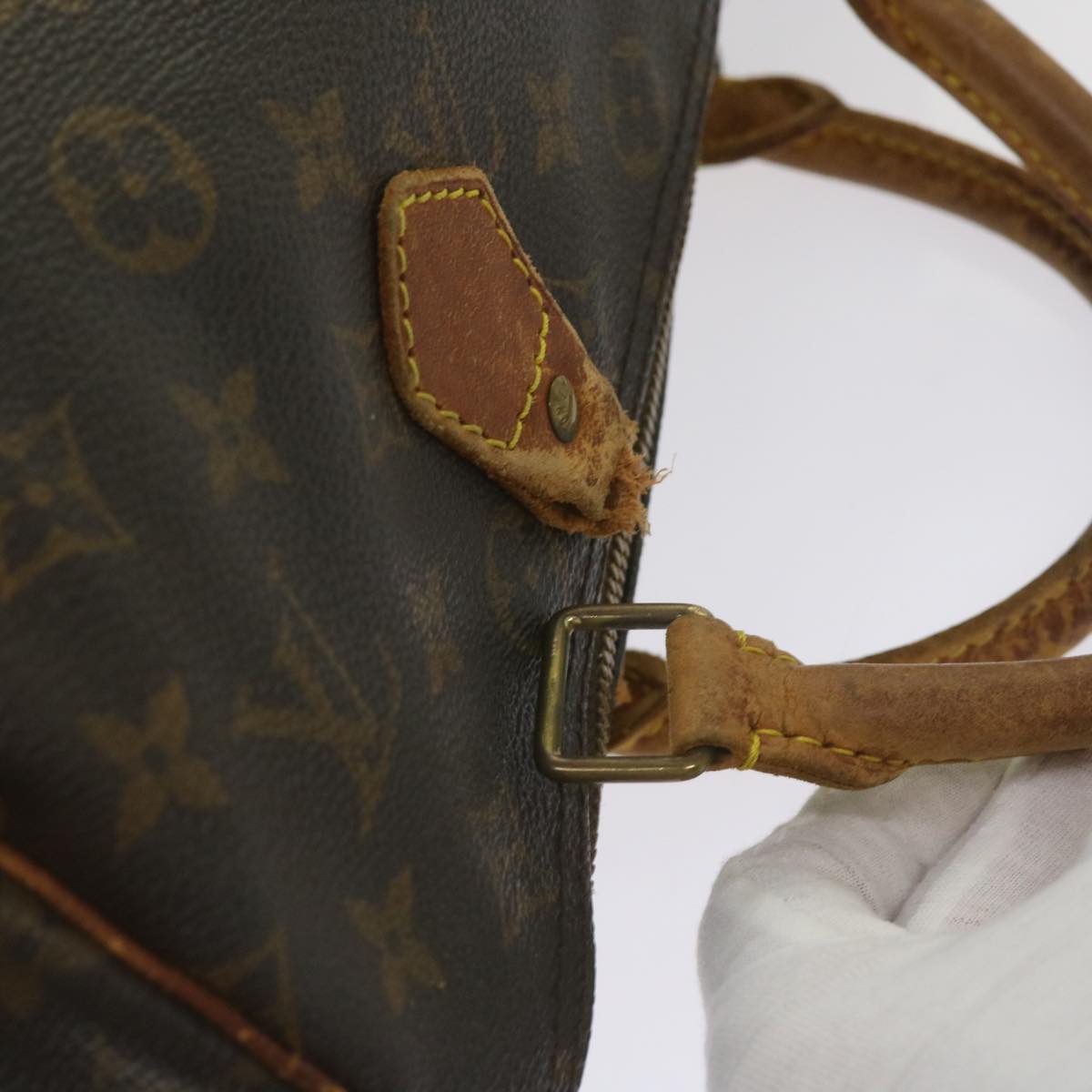 LOUIS VUITTON Monogram Speedy 30 Hand Bag M41526 LV Auth 67947