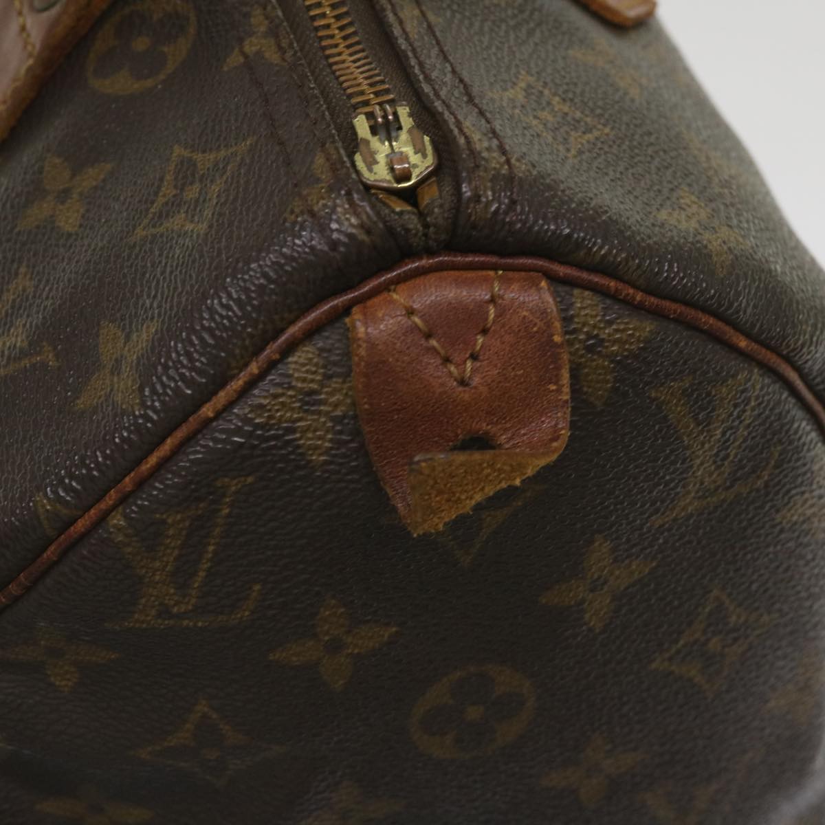 LOUIS VUITTON Monogram Speedy 30 Hand Bag M41526 LV Auth 67948