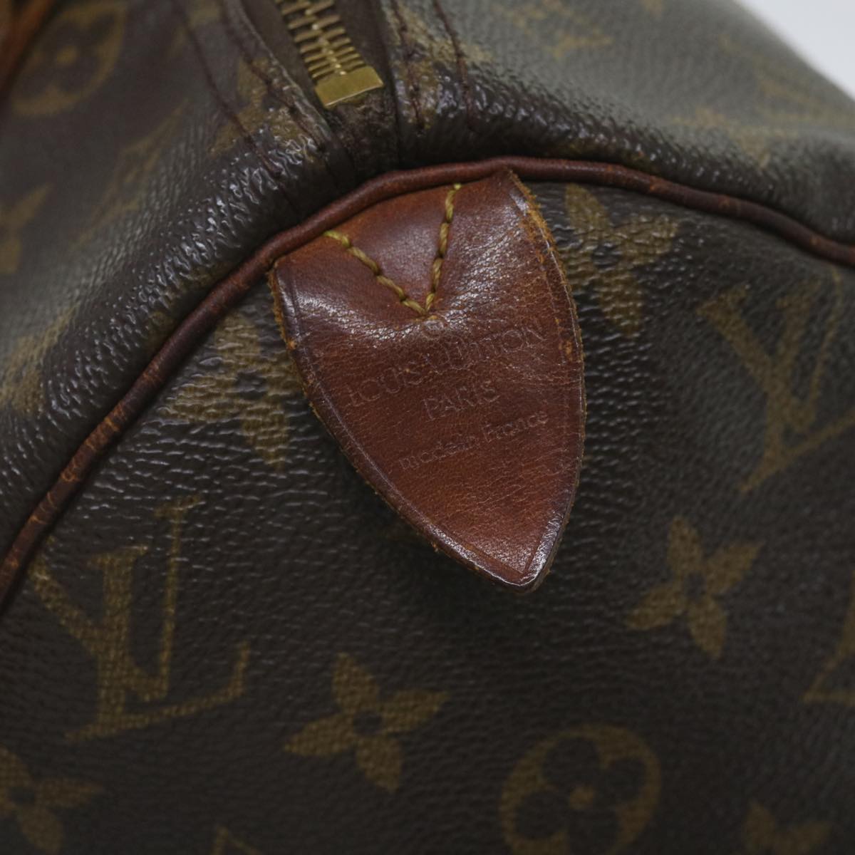 LOUIS VUITTON Monogram Speedy 30 Hand Bag M41526 LV Auth 67948