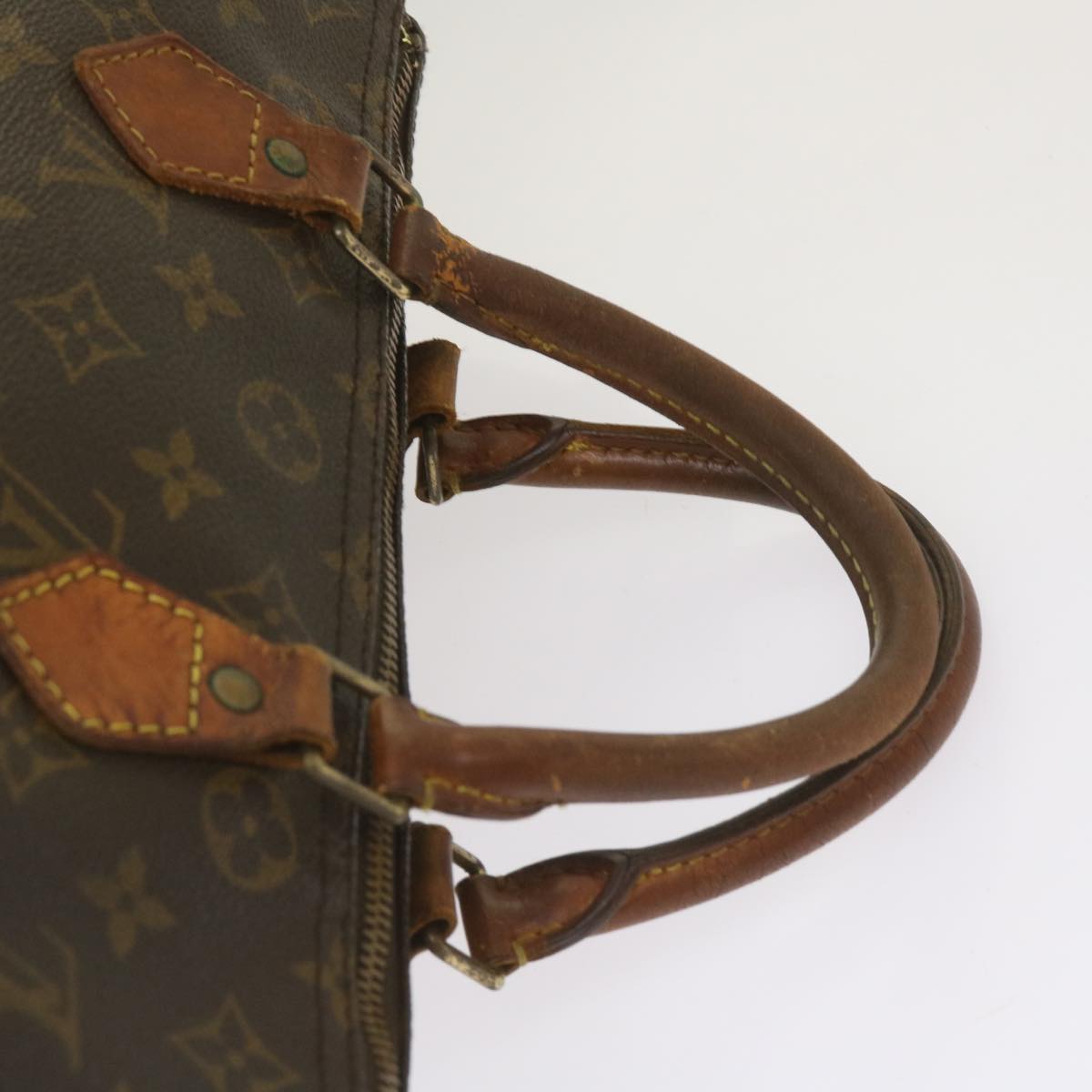 LOUIS VUITTON Monogram Speedy 30 Hand Bag M41526 LV Auth 67948