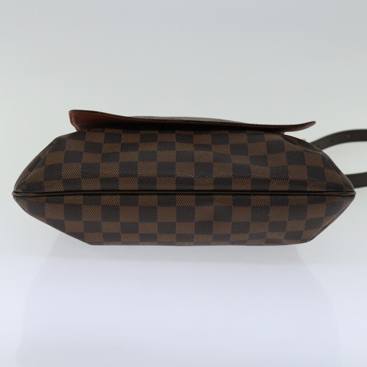 LOUIS VUITTON Damier Ebene Musette Shoulder Bag N51302 LV Auth 67962