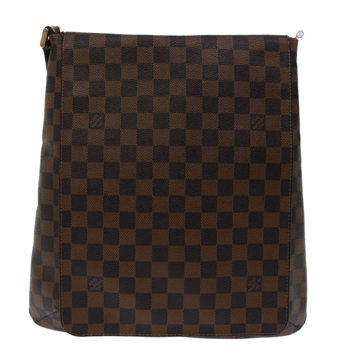 LOUIS VUITTON Damier Ebene Musette Shoulder Bag N51302 LV Auth 67962