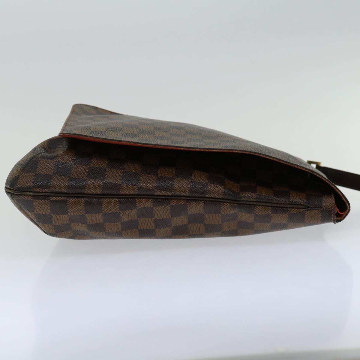 LOUIS VUITTON Damier Ebene Musette Shoulder Bag N51302 LV Auth 67962