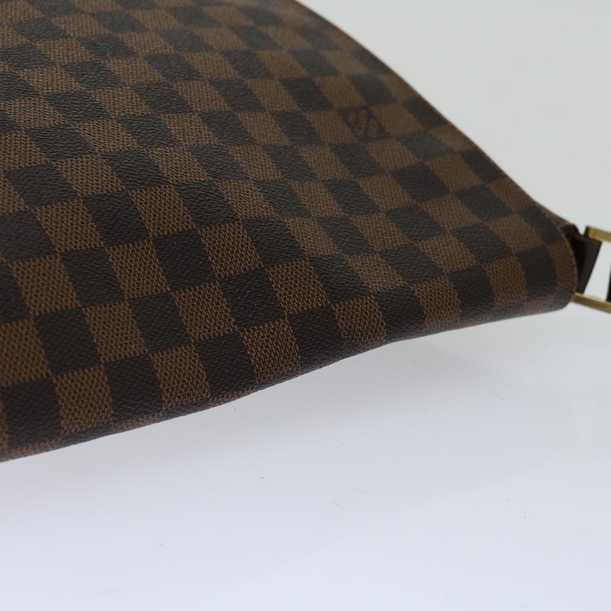 LOUIS VUITTON Damier Ebene Musette Shoulder Bag N51302 LV Auth 67962