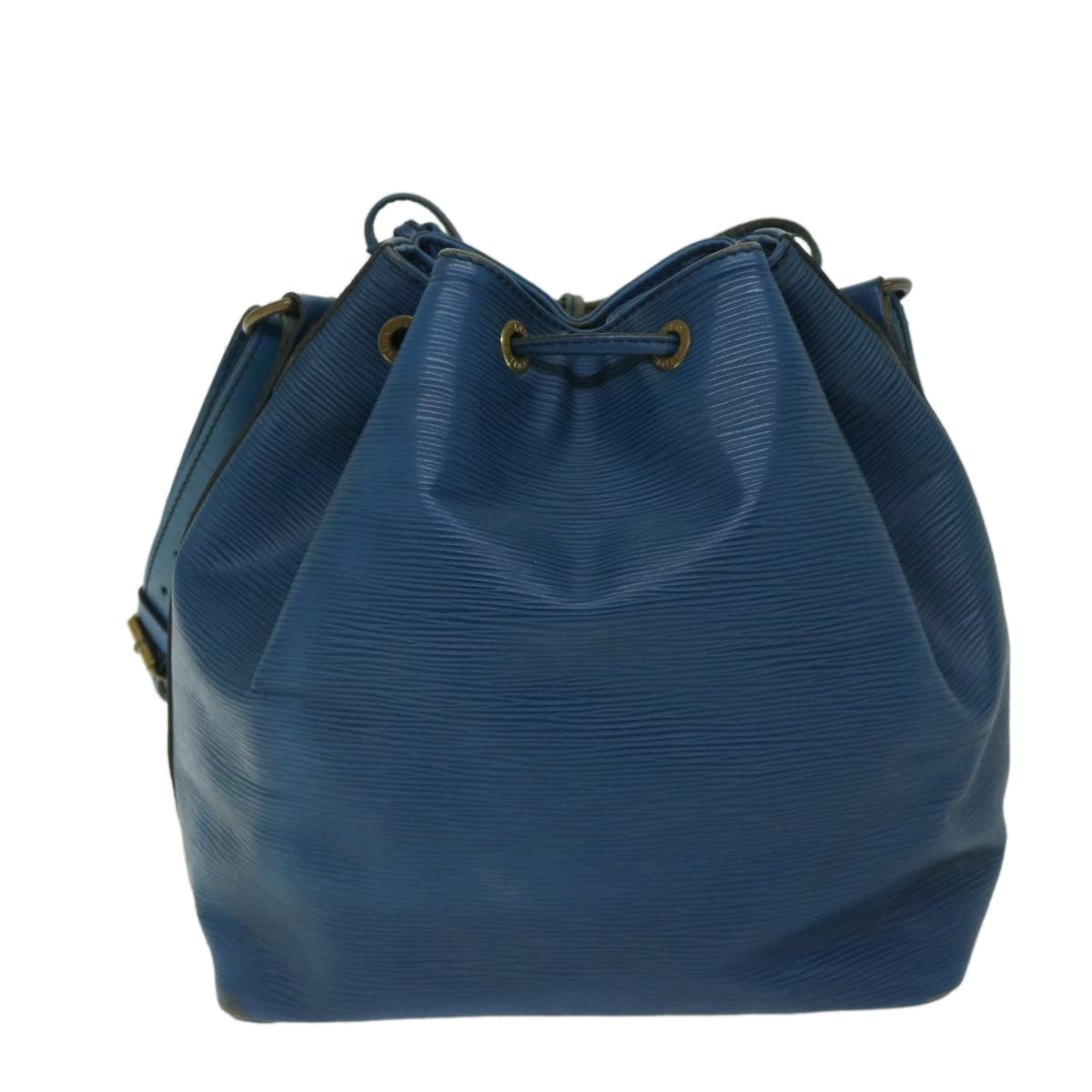 LOUIS VUITTON Epi Petit Noe Shoulder Bag Blue M44105 LV Auth 67965 - 0