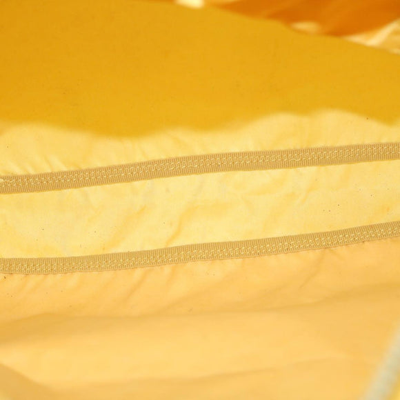 PRADA Tote Bag Nylon Yellow Auth 67978