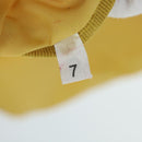 PRADA Tote Bag Nylon Yellow Auth 67978-11
