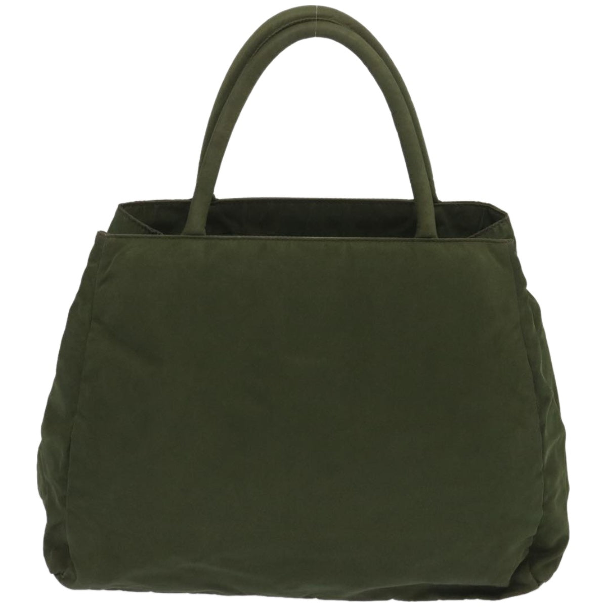 PRADA Hand Bag Nylon Khaki Auth 67980 - 0