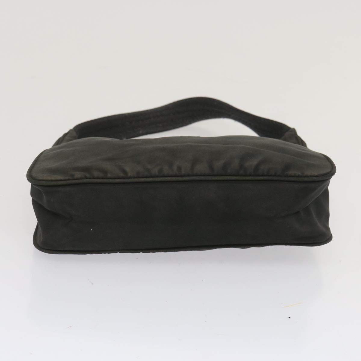 PRADA Hand Bag Nylon Black Auth 67987