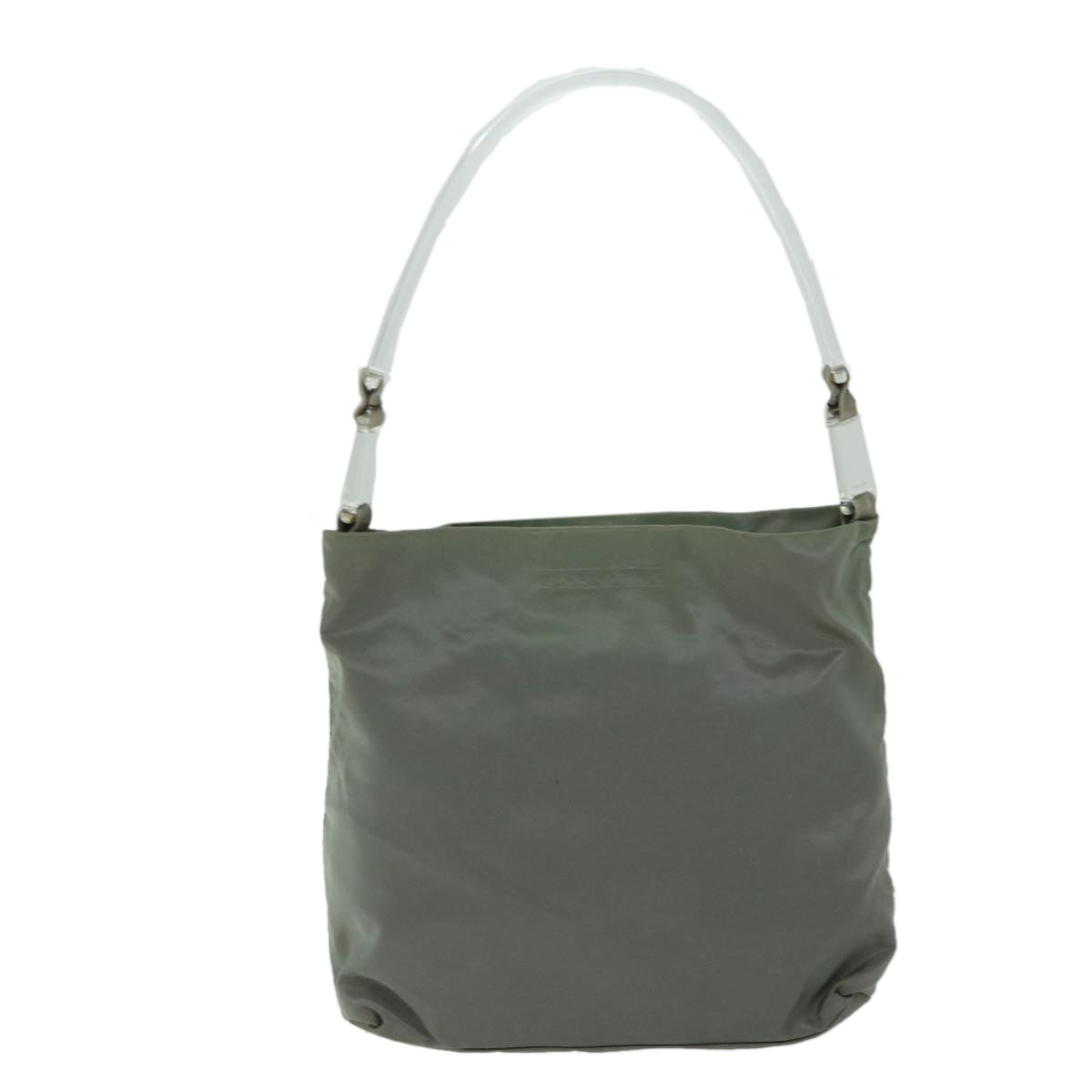 PRADA Shoulder Bag Nylon Khaki Auth 67988