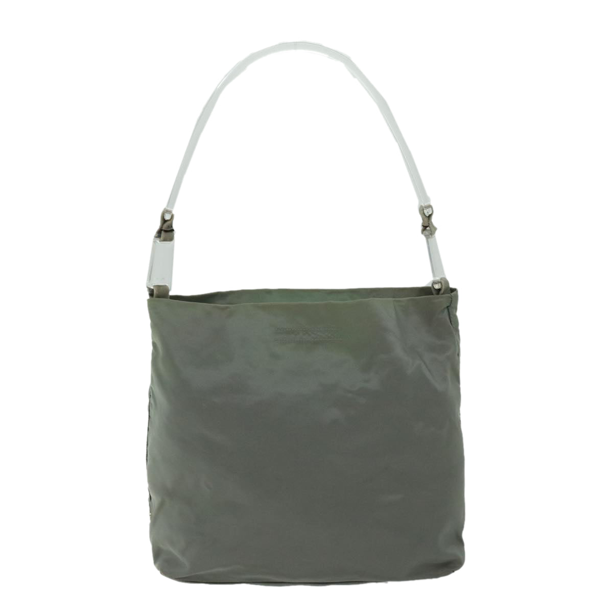 PRADA Shoulder Bag Nylon Khaki Auth 67988 - 0