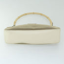GUCCI Bamboo Hand Bag Canvas Beige 001 3865 Auth 68021-5