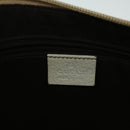 GUCCI Bamboo Hand Bag Canvas Beige 001 3865 Auth 68021-18