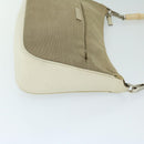 GUCCI Bamboo Hand Bag Canvas Beige 001 3865 Auth 68021-3