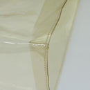 HERMES Vinyl Kelly Hand Bag Vinyl Clear Auth 68037-8