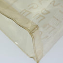 HERMES Vinyl Kelly Hand Bag Vinyl Clear Auth 68038-16