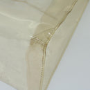 HERMES Vinyl Kelly Hand Bag Vinyl Clear Auth 68038-14