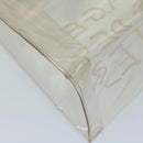 HERMES Vinyl Kelly Hand Bag Vinyl Clear Auth 68039-16