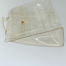 HERMES Vinyl Kelly Hand Bag Vinyl Clear Auth 68039-4