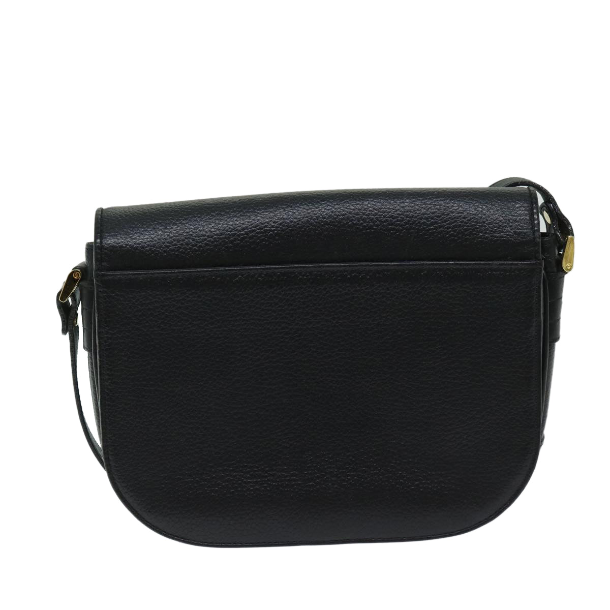 Burberrys Shoulder Bag Leather Black Auth 68056 - 0