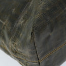 FENDI Zucca Canvas Tote Bag Brown Auth 68069-15