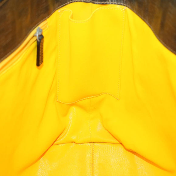 FENDI Zucca Canvas Tote Bag Brown Auth 68069