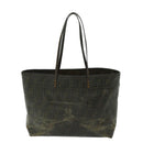 FENDI Zucca Canvas Tote Bag Brown Auth 68069-2