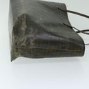 FENDI Zucca Canvas Tote Bag Brown Auth 68069-3