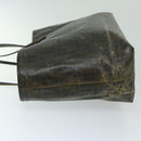 FENDI Zucca Canvas Tote Bag Brown Auth 68069-4