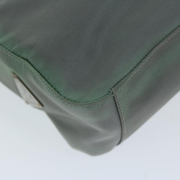 PRADA Shoulder Bag Nylon Khaki Auth 68087