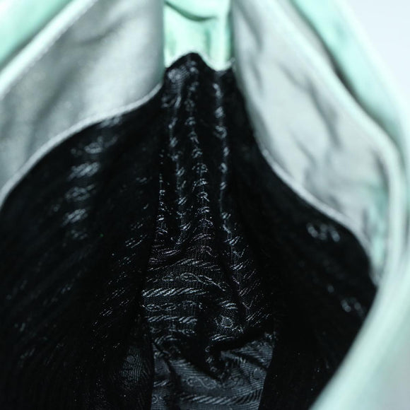 PRADA Shoulder Bag Nylon Khaki Auth 68087