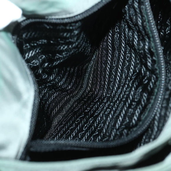 PRADA Shoulder Bag Nylon Khaki Auth 68087