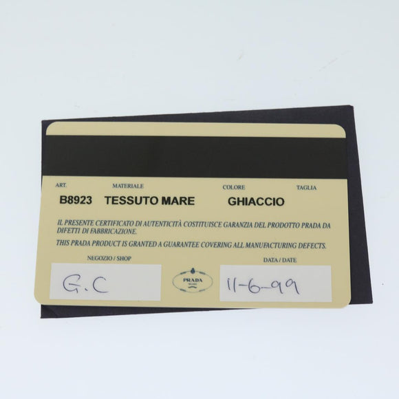 PRADA Shoulder Bag Nylon Khaki Auth 68087