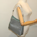PRADA Shoulder Bag Nylon Khaki Auth 68087-23
