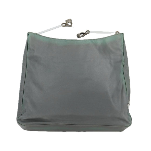 PRADA Shoulder Bag Nylon Khaki Auth 68087