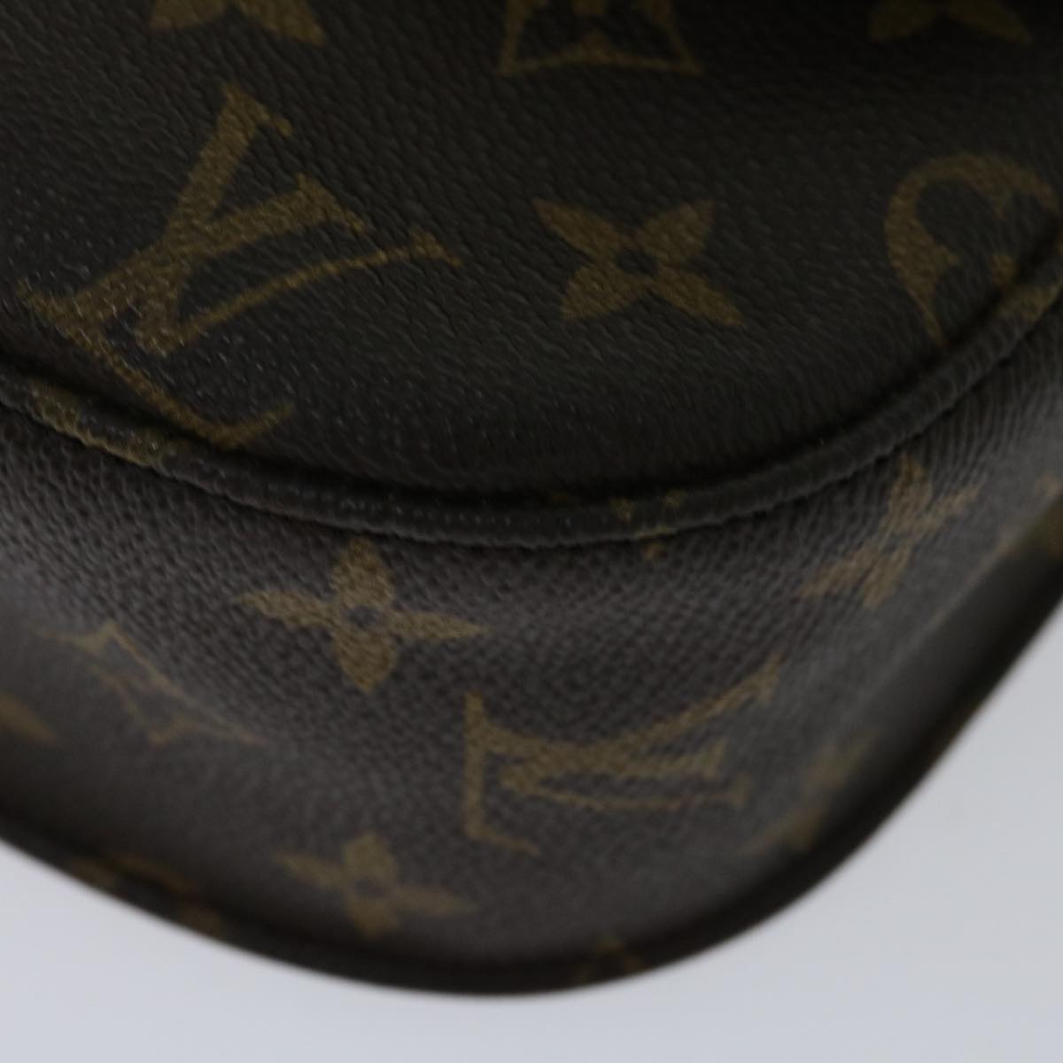 LOUIS VUITTON Monogram Saint Cloud GM Shoulder Bag M51242 LV Auth 68093