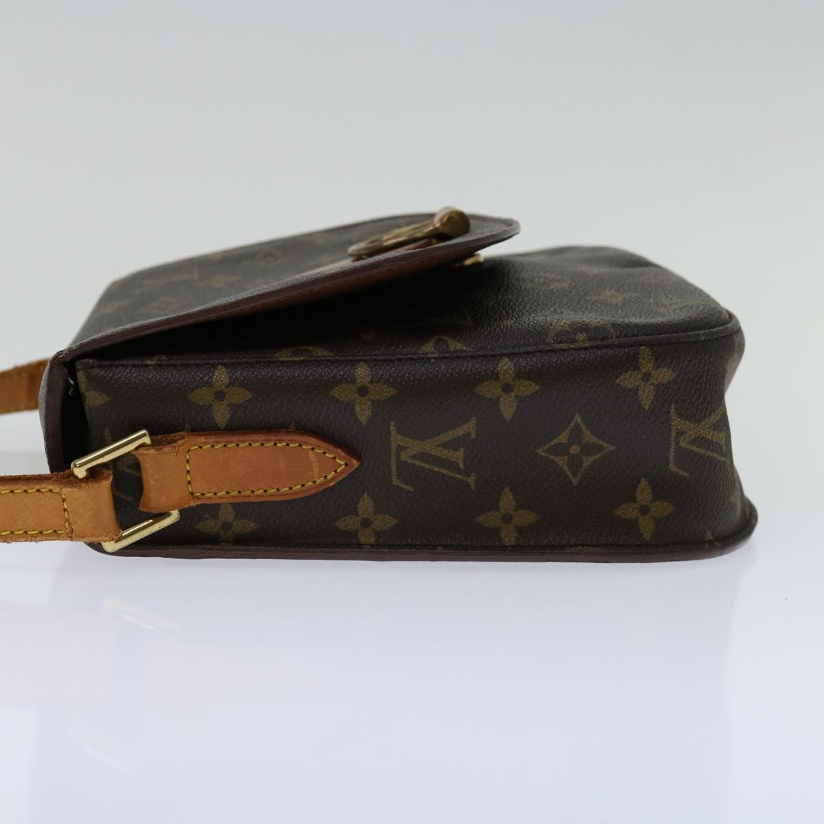 LOUIS VUITTON Monogram Saint Cloud GM Shoulder Bag M51242 LV Auth 68093