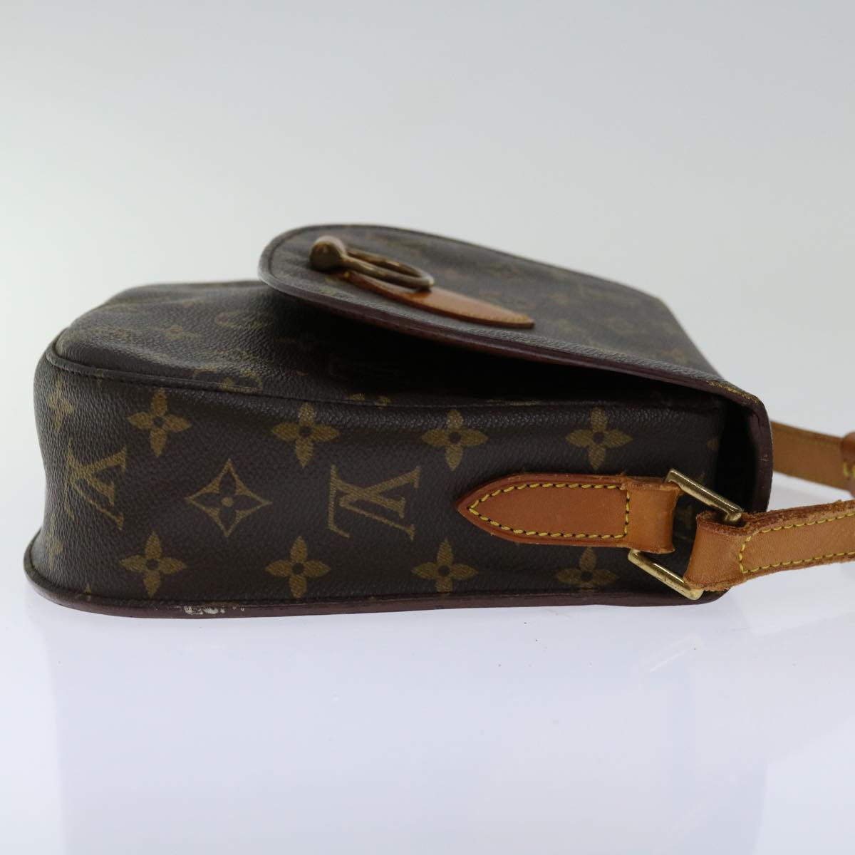 LOUIS VUITTON Monogram Saint Cloud GM Shoulder Bag M51242 LV Auth 68093