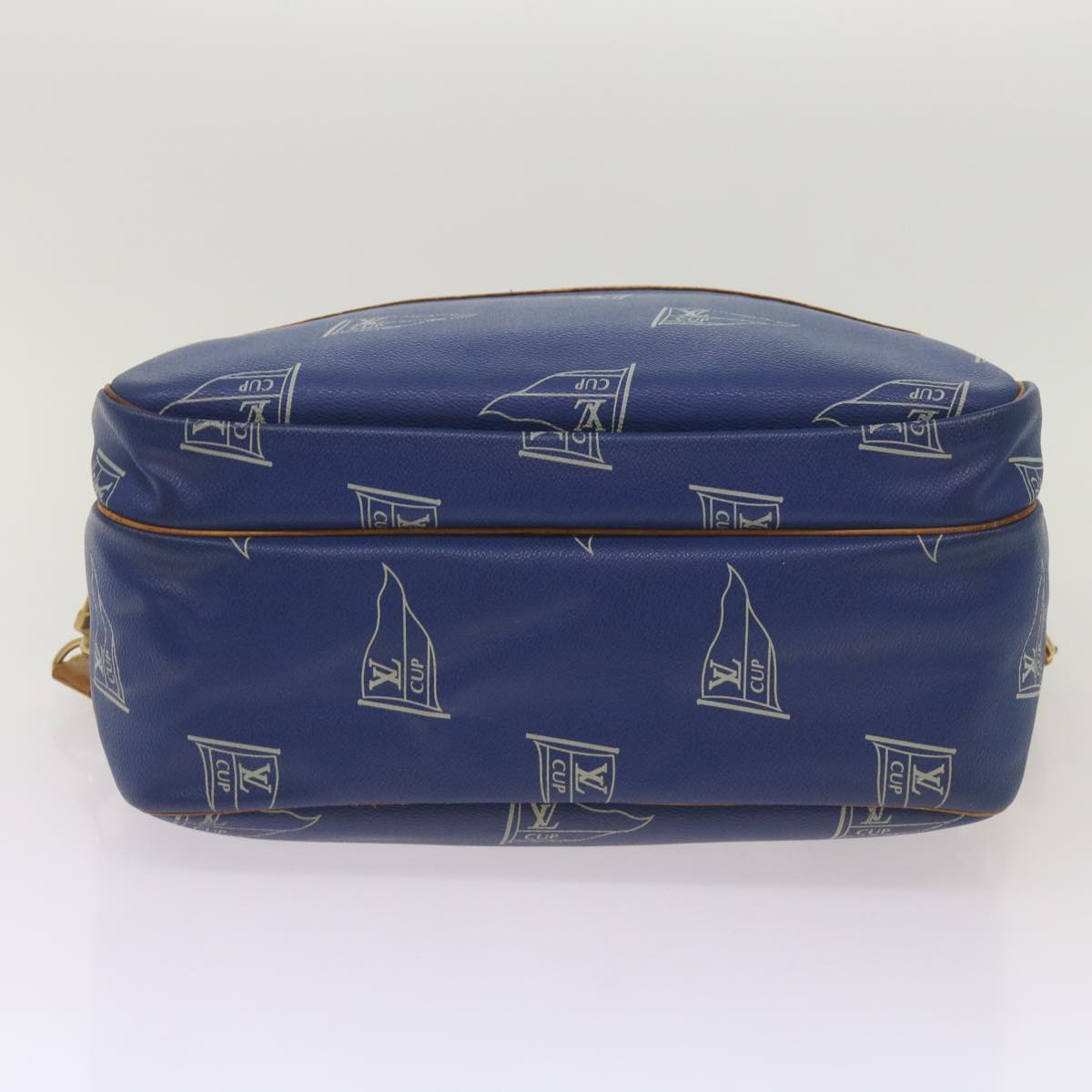 LOUIS VUITTON LOUIS VUITTON Cup Sac Cowes Shoulder Bag Blue M80008  Auth 68096