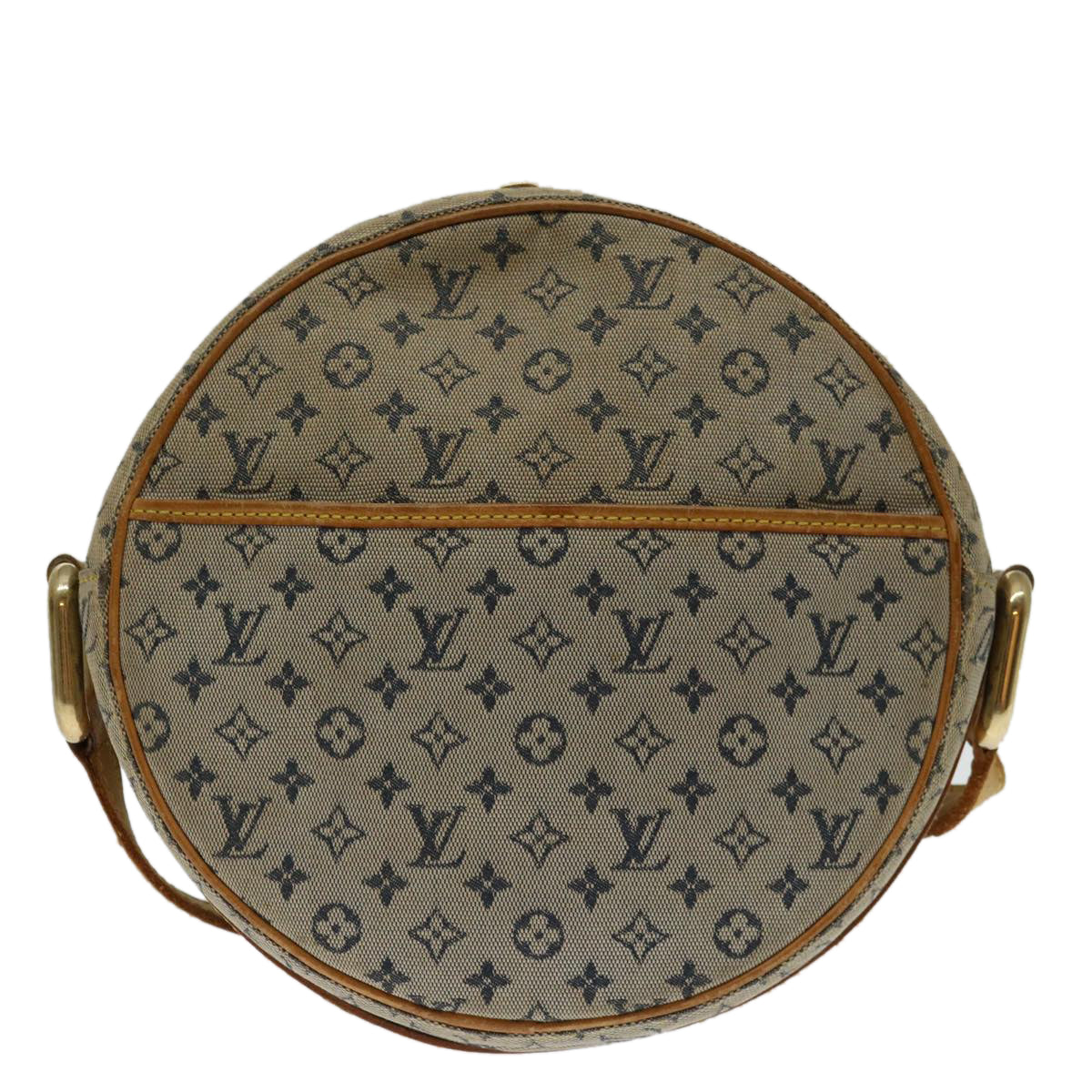 LOUIS VUITTON Monogram Mini Jeanne GM Shoulder Bag Blue M92000 LV Auth 68110