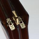 LOUIS VUITTON Epi Angian Clutch Bag Brown M52113 LV Auth 68112-7